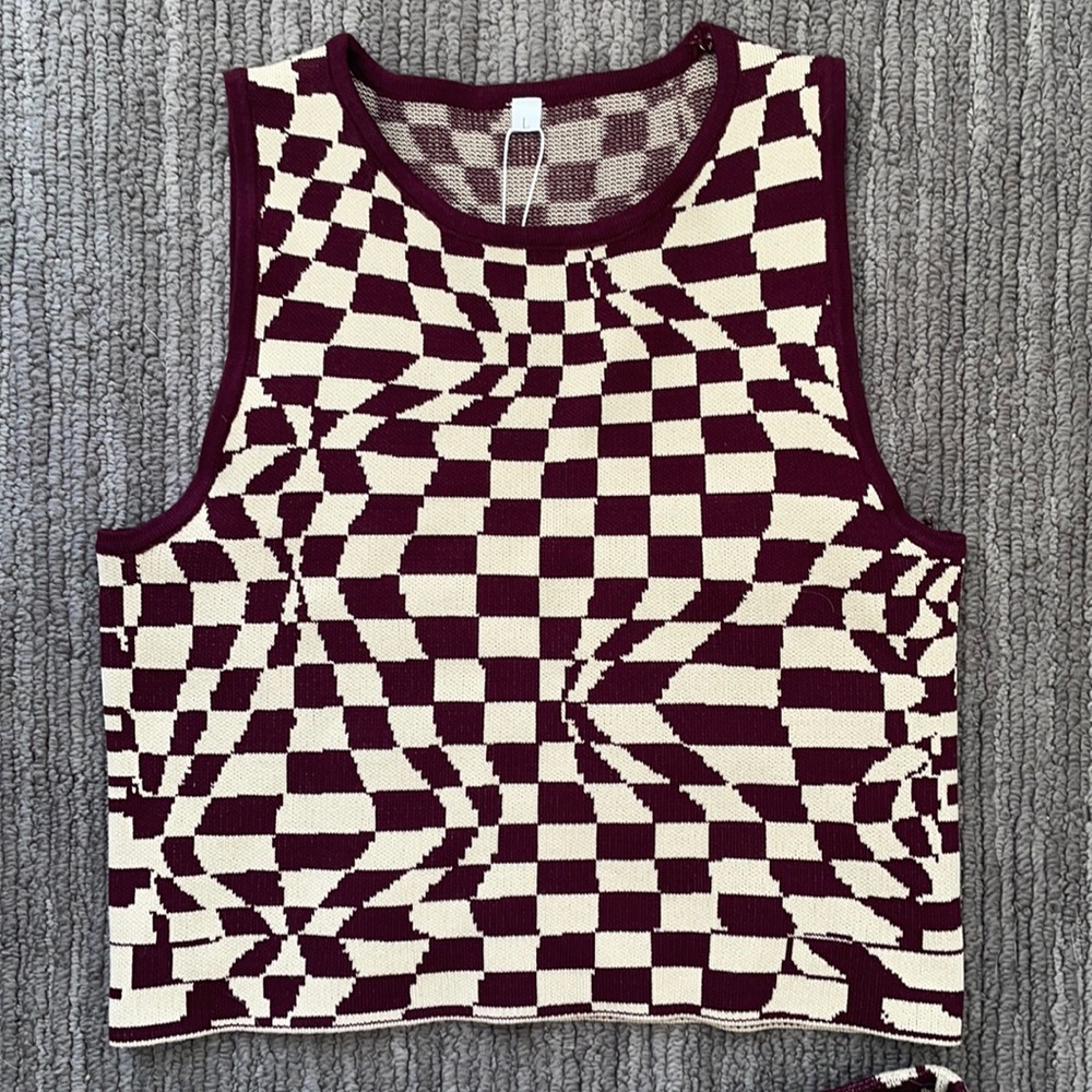 NWT PALOMA WOOL TANK DUPE KNIT TANK